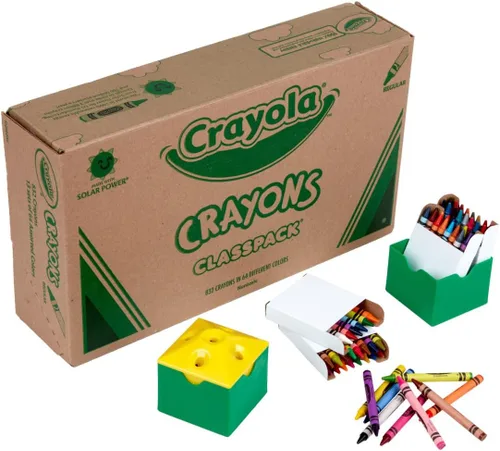 Miniatura 2 de Crayola Crayon Classpack (832 unidades), suministros escolares a granel para aulas, 13 juegos de 64 crayones, suministros de arte y manualidades