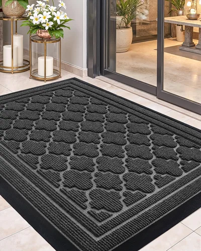 Miniatura 11 de Color&Geometry Tapetes para Puerta Delantera Alfombrilla de Puerta Exterior para Entrada Exterior Casa Entrada Porche Trasero Patio Impermeable