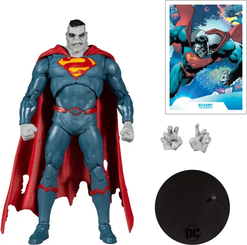 Miniatura 7 de McFarlane Toys DC Multiverse Superman Bizarro: DC Rebirth Figura de acción de 7 pulgadas