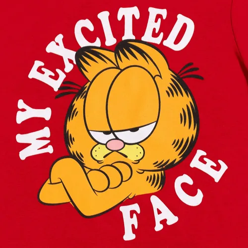 Miniatura 7 de Garfield 3 Pack Camiseta Manga Corta Naranja Rojo Gris