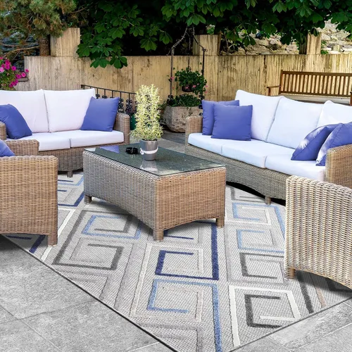 Miniatura 29 de SUPERIOR - Alfombra de interior y exterior, perfecta para patio, dormitorio, cocina, sala de estar, entrada, cuarto de juegos, guardería, cubierta