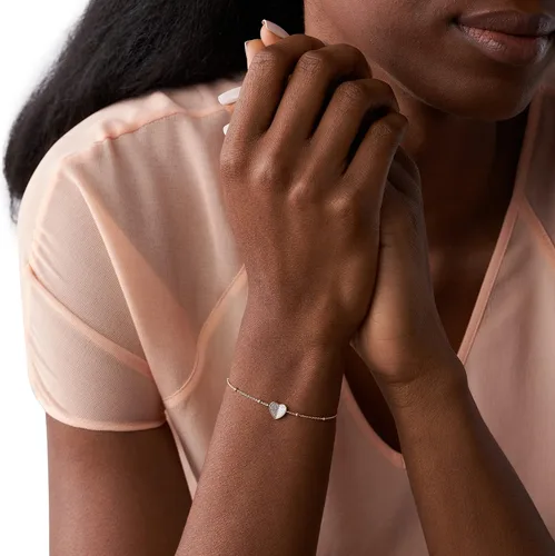 Miniatura 3 de Fossil - Pulsera de acero inoxidable para mujer color oro rosa