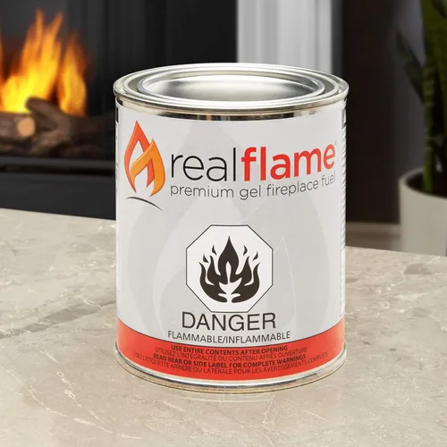 Miniatura 5 de Gel combustible Real Flame, 12 unidades, Blanco