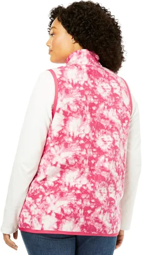 Miniatura 3 de Woman Within - Chaleco de forro polar con zíper frontal para mujer talla extra grande