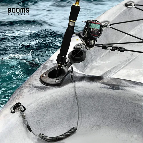 Miniatura 2 de Booms Fishing T02 - Correa de caña de pescar, correa de remo para kayak, accesorios de pesca para tabla de remo, cordón de pesca resistente