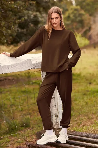Miniatura 4 de Prettygarden - Conjunto de pijama de dos piezas para mujer, diseño de teñido anudado, sudadera informal de manga larga con pantalones largos, ropa