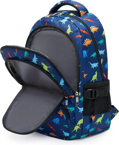 Miniatura 6 de BLUEFAIRY Mochilas infantiles para niñas y niños, regalos de regreso a la escuela para niños, primaria, primaria, escuela secundaria, Azul marino
