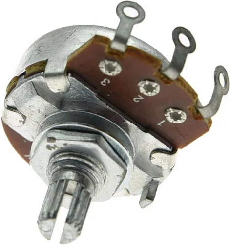 Miniatura 4 de Dopro 5pcs Audio Guitar Pots Tone 250K Guitarra Eléctrica Macetas Grandes 0.945 in Base con Corto Split Eje Guitarra Potenciómetro A250K