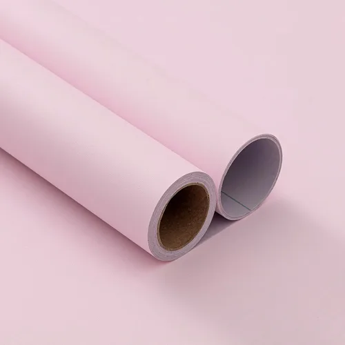 Miniatura 14 de FUKU MON Papel tapiz negro de 24"x394" para despegar y pegar, papel de contacto negro mate texturizado sólido, autoadhesivo, extraíble, grueso