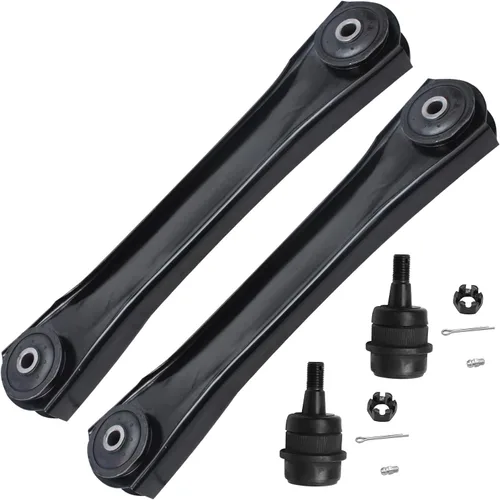 Miniatura 119 de Detroit Axle - Brazos de control superiores traseros para Chrysler 300 Dodge Challenger Charger Magnum, reemplazo del conjunto de brazos de control