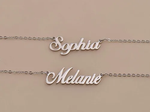 Miniatura 2 de GR35Z9 Collar personalizado con placa de identificación única