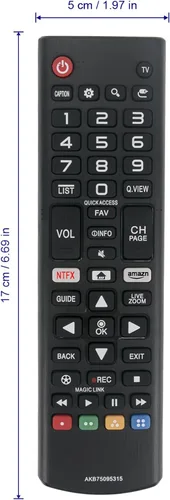 Miniatura 4 de AKB75095315 Reemplazo de control remoto para LG Smart TV OLED55B8PUA OLED65B8PUA 49UK6200PUA 55UK6200PUA 43UK6200PUA 65UK6200PUA 65SK9000PUA