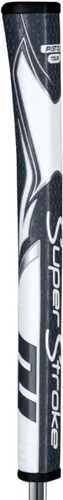 Miniatura 2 de SuperStroke Zenergy Pistol Golf Putter Grip Blanco/Plata