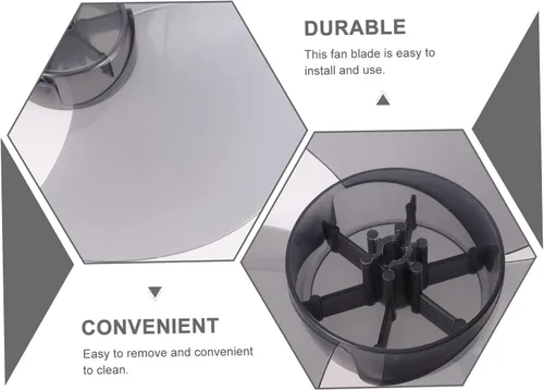 Miniatura 5 de Piezas de repuesto de ventilador de plástico para ventiladores de pie y mesa compatibles con modelos de ventiladores domésticos, material plástico