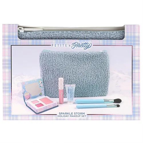 Miniatura 7 de Petite 'n Pretty Sparkle Storm - Set de Regalo de Maquillaje para Niños, Preadolescentes y Adolescentes - Paleta Cool Vibes para Ojos y Mejillas