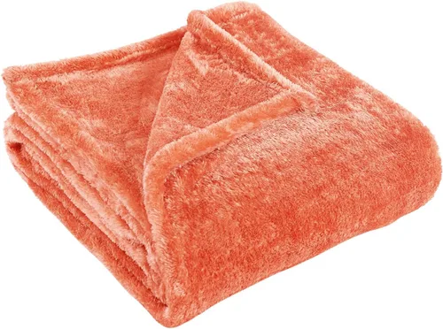 Miniatura 33 de Superior Manta Clásica de Forro Polar Sólido, Gruesa, Acogedora, Mantas Cálidas, Ropa de Cama y Manta de Sofá de Felpa Suave Aterciopelada, Linda