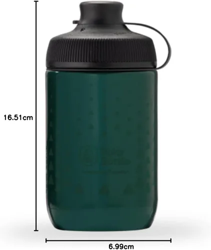 Miniatura 7 de Polar Bottle Session Muck - Botella de agua para bicicleta de montaña, sin bisfenol A, botella para ciclismo y deportes con cubierta antipolvo