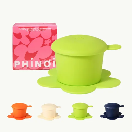 Miniatura 13 de [Regalo] Filtro Phin vietnamita, gotero de café reutilizable de plástico para verter sobre café, filtro de café de una sola taza con diseño