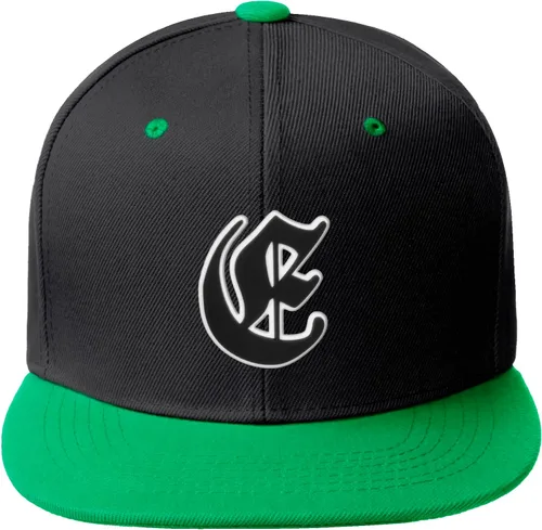 Miniatura 1249 de Daxton Gorra clásica con visera de billete plano con letras del alfabeto inglés antiguo de la A a la Z