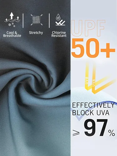Miniatura 60 de ATTRACO Pantalones de natación de talle alto - Leggings de natación para mujer