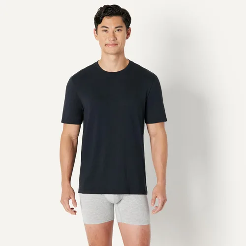 Miniatura 5 de Amazon Essentials Camiseta de manga corta con cuello redondo para hombre, ajuste regular, paquete de 6