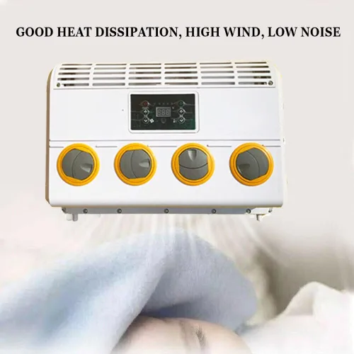 Miniatura 3 de CNCEST 12V Aire acondicionado Kit de aire acondicionado RV Unidad eléctrica universal A/C para enfriamiento de cabina - Aire acondicionado portátil
