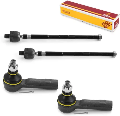 Miniatura 128 de Metrix Premium Chassis Parts - Juego de 4 barras de acoplamiento interior y exterior para Audi A3 15-16, Seat Leon 06-20 (México), 09-17 Volkswagen