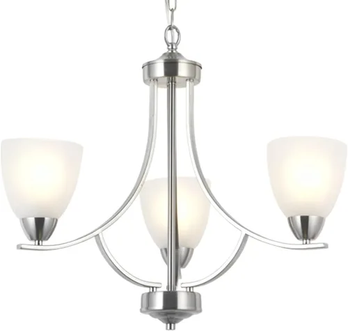 Miniatura 13 de 5 Light Shaded Contemporary Chandeliers with Alabaster Glass Black Rustic Light Fixtures Ceiling Hanging Mid Century Modern Pendant Lighting for