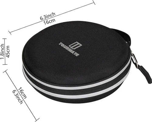 Miniatura 4 de Funda para reproductor de CD compatible con ByronStatics PCD220B/GPX PCB319B/PC332B Products Reproductor de CD de disco portátil, soporte