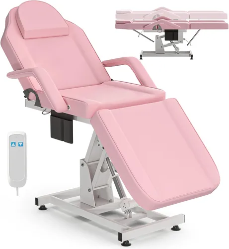 Camas de spa eléctricas, sillas faciales para esteticista, silla de tatuaje, cama con reposabrazos ajustables y spa de altura para belleza