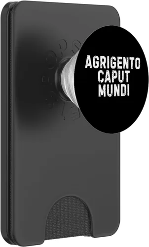 Miniatura 8 de Agrigento Caput Mundi Città Simpatica Uomo Donna Bambino PopSockets Adhesive PopGrip