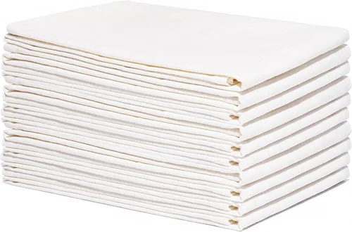 Miniatura 12 de Paños de Cocina Negros de Saco de Harina - 100% Algodón, 27"x27", Paquete de 5, Paños de Cocina Altamente Absorbentes - Uso Versátil para Hornear