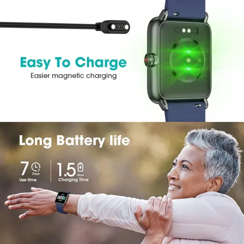 Miniatura 5 de Pautios Pedometer Watch Senior Friendly No App/Phone Required, Waterproof Fitness Tracker Watch with Step Counter Calories/Sleep Tracker for Walking