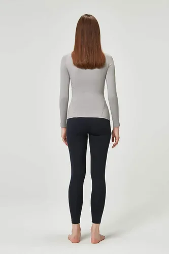 Miniatura 3 de DEVOPS - Paquete de 2 camisas de manga larga térmicas de cuello tortuga para mujer de comprensión, para usar debajo de la ropa