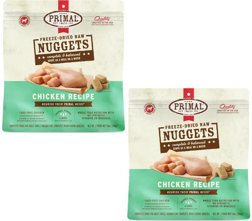 Miniatura 11 de Primal - Nuggets de comida cruda liofilizada para perros, venado, comida completa y equilibrada, también se puede utilizar como adorno o golosina