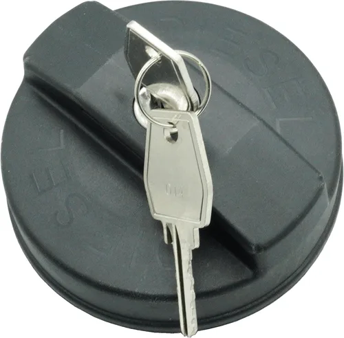 Tapa de combustible para tractor con cerradura Compatible con John Deere, Massey Ferguson, Ford New Holland, reemplaza AL113087, 82011472