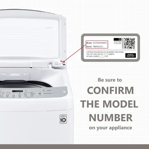 Miniatura 6 de Reemplazo Parts Master para temporizador de secadora GE/Hotpoint - WE04X20415, PS9491767, AP5805477 - Temporizador de secadora de electrodomésticos