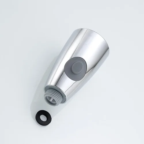 Miniatura 3 de Cabezal rociador de grifo abatible, ángulo simple para fregadero de cocina, cabezal de boquilla rociador de manguera extraíble, pieza de repuesto