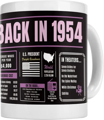 Miniatura 52 de Decoraciones de cumpleaños número 51, taza de café Back In 1972, regalos de cumpleaños de 51 años para hombres, mujeres, amigos, compañeros de De