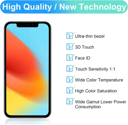 Miniatura 3 de para iPhone 13 Reemplazo de pantalla, al por mayor, pantalla LCD Full HD completa, digitalizador táctil 3D, marco de montaje con adhesivo