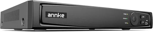 ANNKE NVR PoE de 12MP y 8 canales, grabadora de video de red con IA inteligente, compatible con hasta 8X cámaras IP, funciona con cámaras PoE de