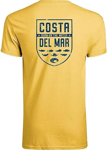 Miniatura 7 de Costa Del Mar Camiseta de manga corta Species Shield para hombre