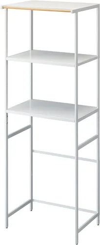 YAMAZAKI Home Tower Estante de almacenamiento para electrodomésticos de cocina, estantería de metal, organizador de pie, estantes resistentes, 67