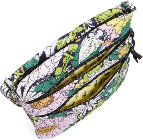 Miniatura 4 de Vera Bradley Triple Zip Hipster Crossbody Purse, Cotton