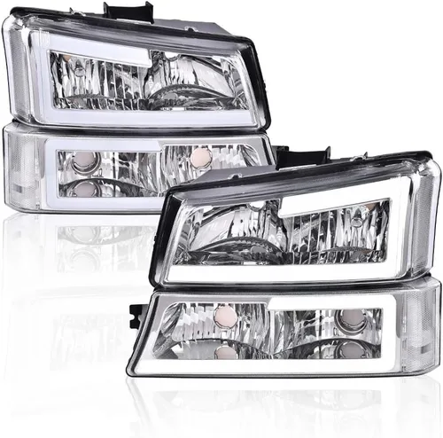 Miniatura 14 de PIT66, juego de faros delanteros LED Lente ahumada negra con reflector transparente
