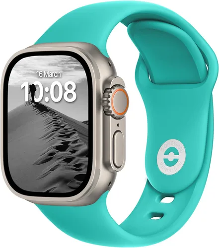 Miniatura 14 de ELETTRONEO SB Correa Deportiva para Bandas de Apple Watch Mujeres Ultra 3 2 49mm, Series 11 10 46mm, 9 8 7 45mm 41mm, SE 6 5 4 44mm 40mm, 3 2 1 42mm