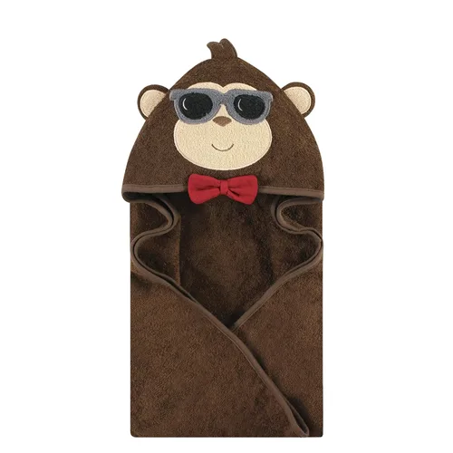 Miniatura 106 de Hudson Baby Toalla unisex de algodón con capucha con cara de animal para bebé, abeja amarilla, talla única Amarillo Bee