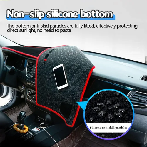 Miniatura 7 de Funda para salpicadero Alfombrilla para salpicadero Alfombrilla para tablero a medida para Nissan Frontier 2007-2019 para Suzuki Equator 2009-2012