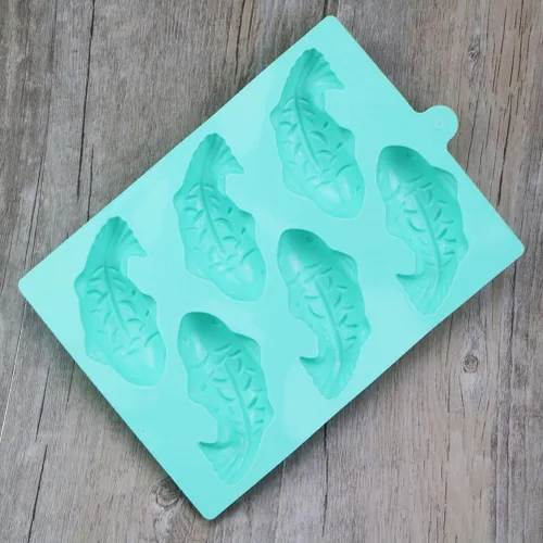Miniatura 8 de Juego de moldes para tartas, 2 moldes para hornear peces de carpa, para bricolaje, velas, sopa, epoxi, kit de decoración de pasteles