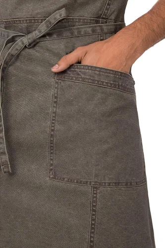 Miniatura 4 de Chef Works Denver - Delantal con espalda cruzada para hombre